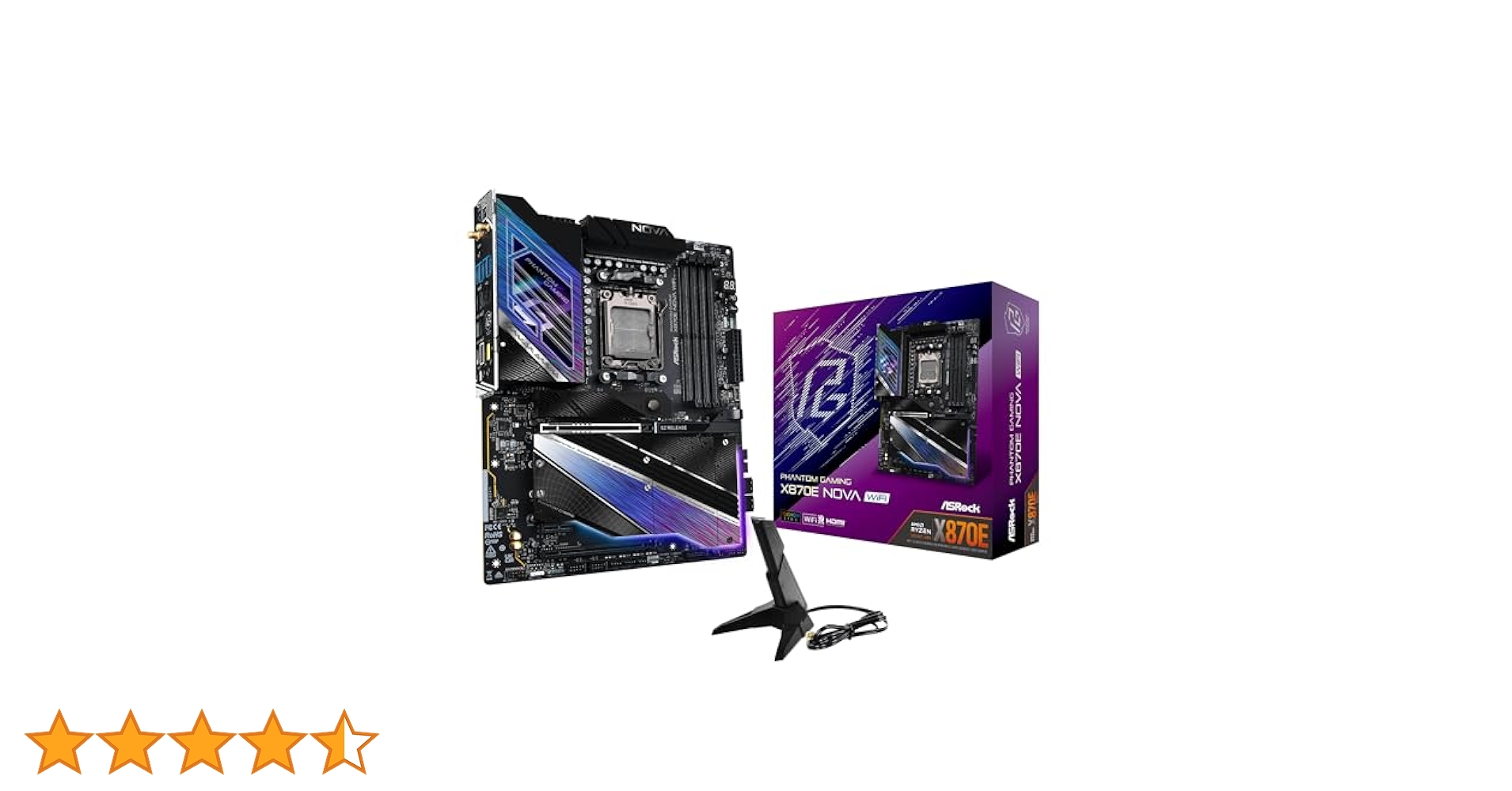 ASRock マザーボード X870E Nova WiFi　本体のみ 4710483949654_A06.jpg